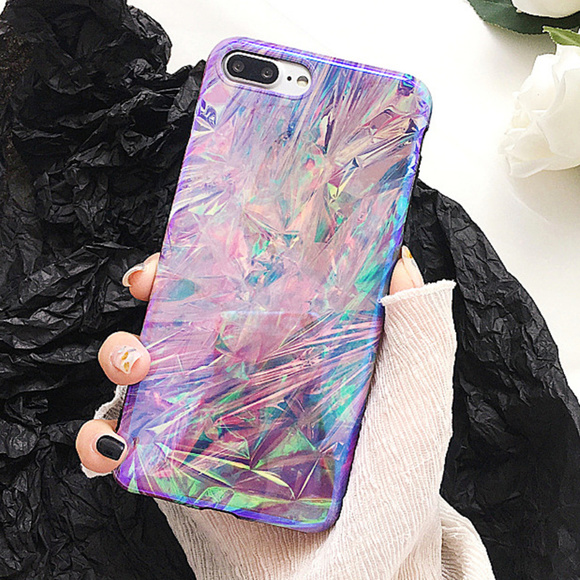 Accessories - NEW iPhone X/XS/7/8+ Glossy Diamond case